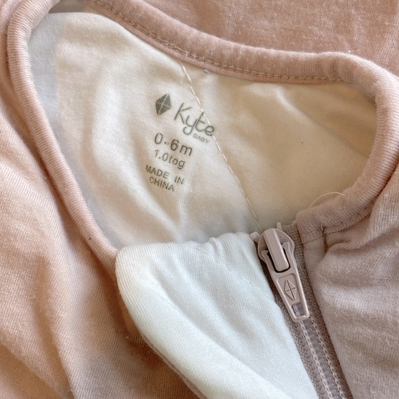Kyte BABY Sleep sack - 0-6M Blush TOG 1.0 - Picture 2 of 5
